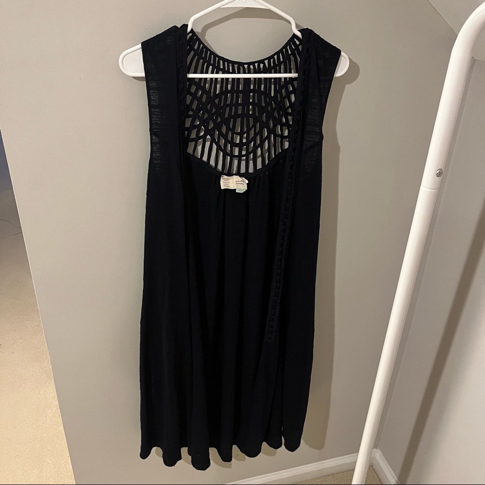 ANTHROPOLOGIE Saturday/Sunday Black Cardigan Size Small
